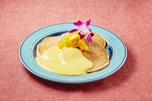 マンゴーナッツソースパンケーキ