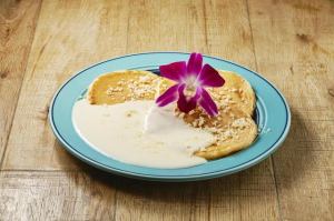 マカダミアナッツソースパンケーキ