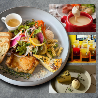 【お得】【席時間フリー】【デザート付き】【チーズフォンデュ付き】11月12月限定ランチ忘年会セット　2500円