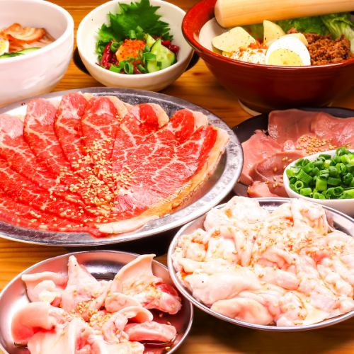 焼肉食べ放題ができる店！