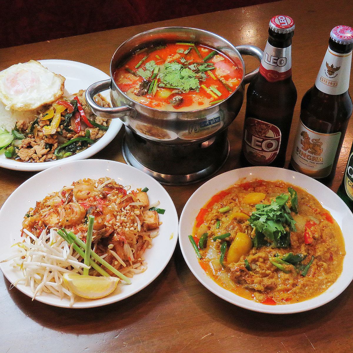 A Thai restaurant in Sakae with an exotic atmosphere, just like Little Bangkok!