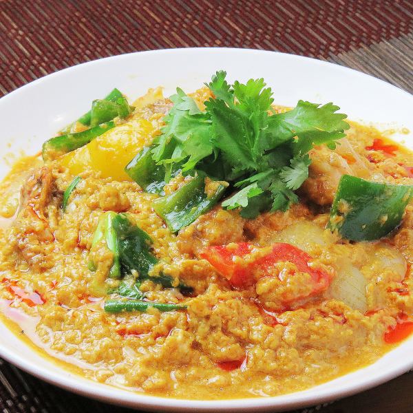Recommended dish 1: crab curry
