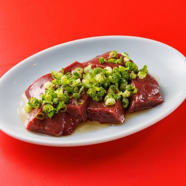 [A delicacy you absolutely must try] Extremely fresh "liver" Because it's so fresh, it has no odor and is very popular among women.