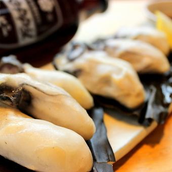 牡蠣海帶每人4片（每片加150日元）