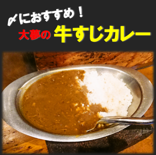 牛すじカレー　一人前/茶碗サイズ