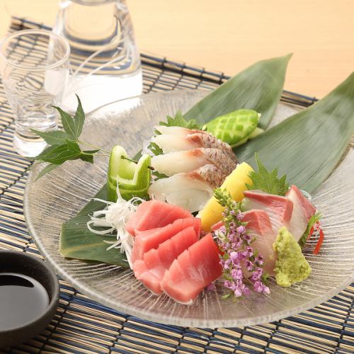 お造り三点盛り