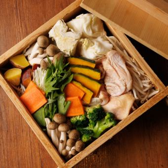 《3時間飲み放題付き》夏季限定蒸篭蒸し・睡蓮コース全8品《4400円》