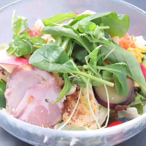 国産野菜を使用したランチ