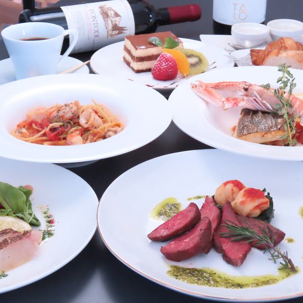 家族のお祝いや記念日に◎日曜限定のこだわりが詰まった特別コース