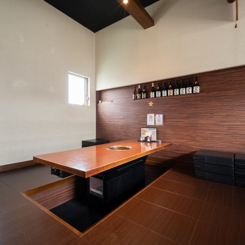 半個室のプライベート空間