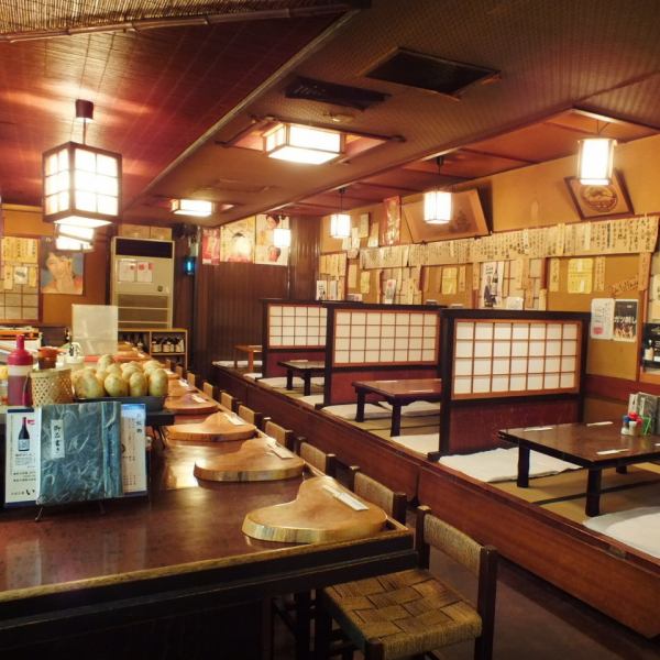 Atmosphere that it is casual and calm atmosphere unique to traditional tavern.As well as eating and drinking while having fun talking with colleagues and friends, there are counter seats so stop by and stop drinking alone ◎ You can use it in various scenes ◎!