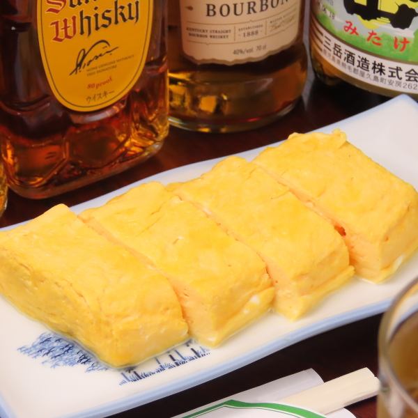 Rich mentaiko mayonnaise cheese overflows from the fluffy egg [Mentaiko mayonnaise cheese omelet] 550 yen (tax included)