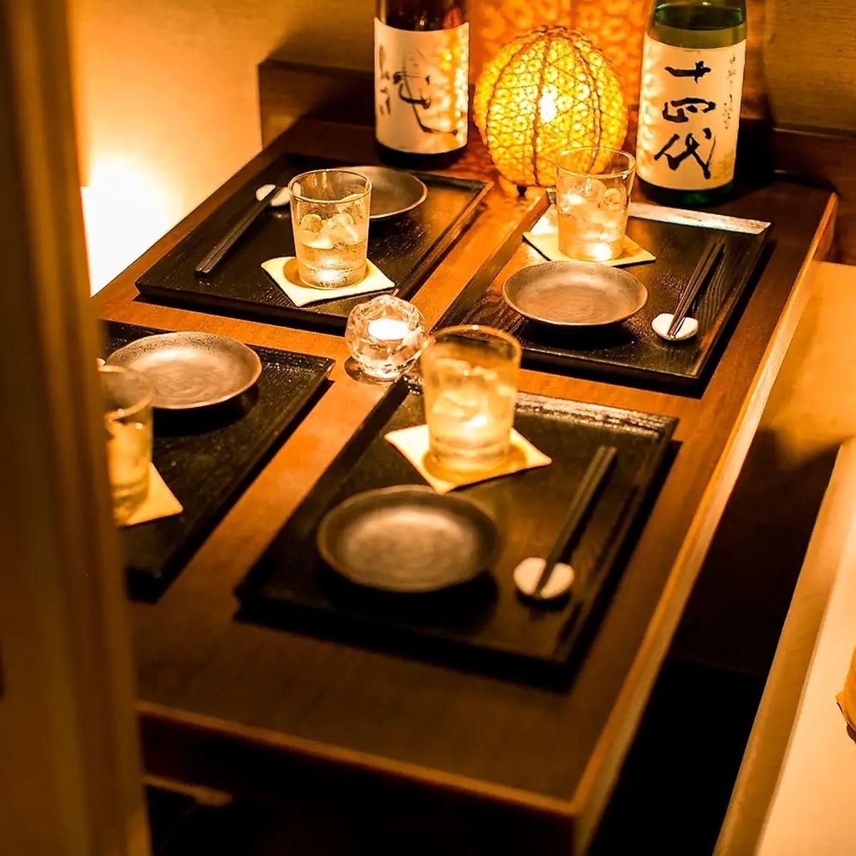 和の趣を感じる個室が魅力です。※写真は系列店