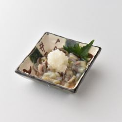 たこわさびおろし和え