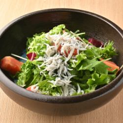 釜揚げしらすサラダ~かぼすドレッシング~