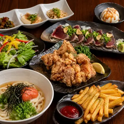 【包含2小时畅饮】尽享大分县名菜中津炸鸡和九州料理！平日特价【¥4500 → ¥3500】