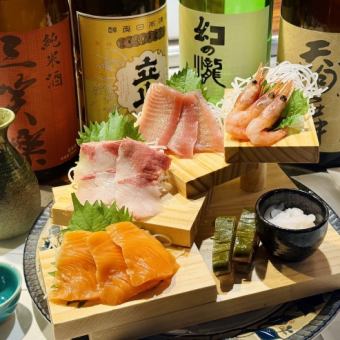 [Standard] 120-minute all-you-can-drink course with 8 dishes including sashimi, chicken with drool, and yakitori for 4,980 yen