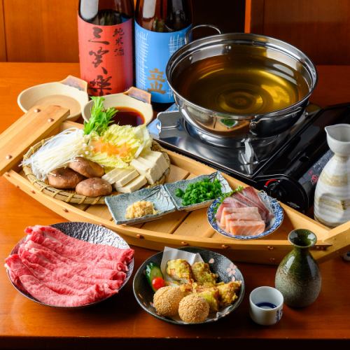 Extremely fresh seafood is also available.Courses start from 3,500 yen (tax included), making them excellent value for money!