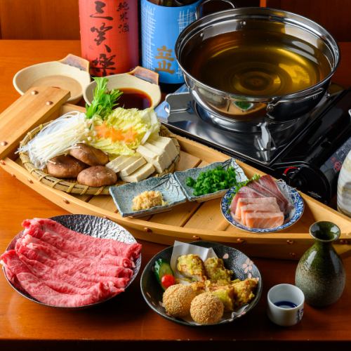 串焼きだけじゃない！しゃぶしゃぶや海鮮も！