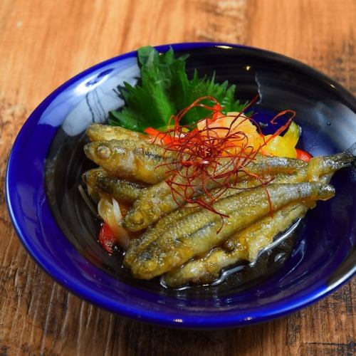Nanban-zuke of sardines