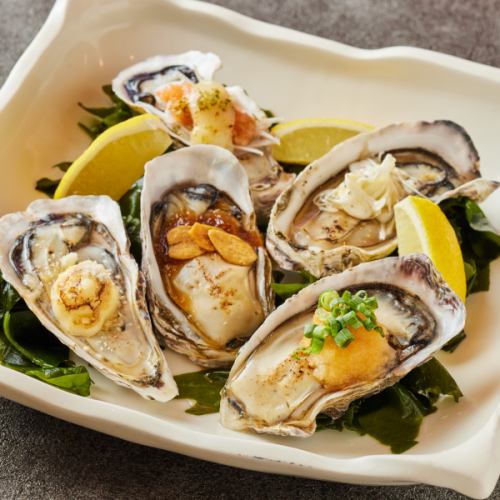 Oyster tasting platter (6 pieces)