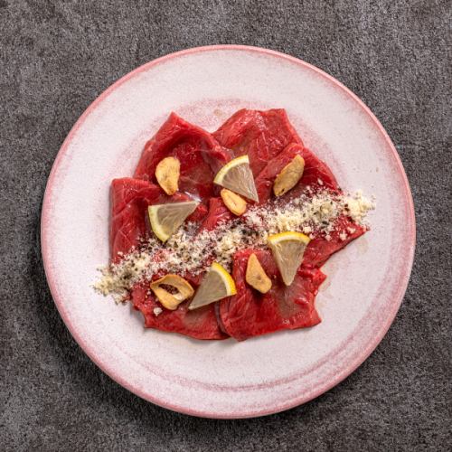 Rare Beef Carpaccio ~Lemon Sauce & Cheese~