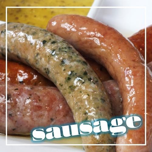 Butcher's recommended "3 types of special sausages"