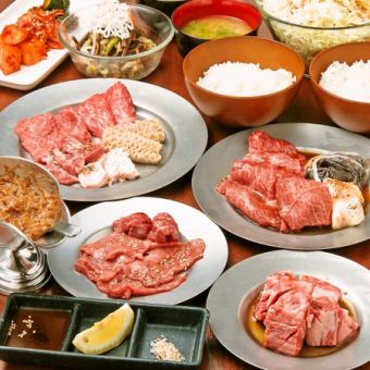仅限平日 满意套餐 最适合欢迎会和送别会 <9道菜+无限畅饮> 6,500日元 → 6,000日元（含税）