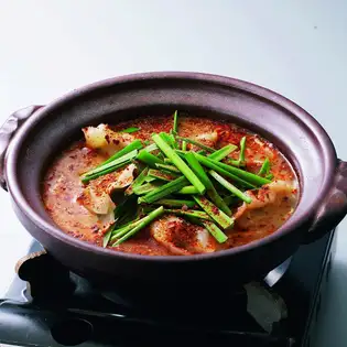 土鍋 シビ辛炊き餃子