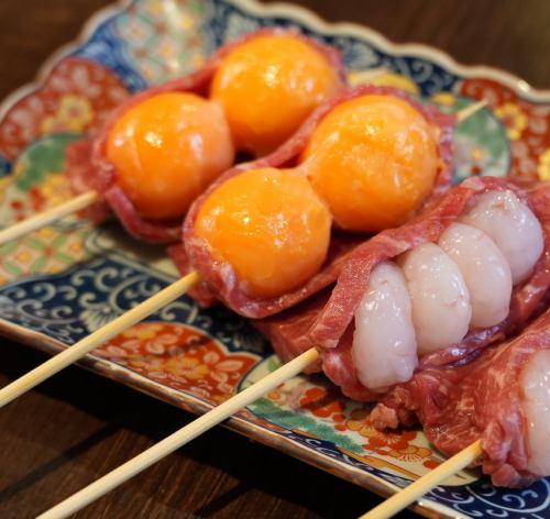ランイチ卵黄串
