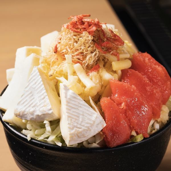 [Monja's New Revolution] Premium Mochi Mentaiko Cheese Monja made with 4 types of cheese!