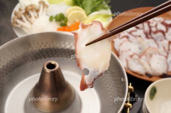 章魚涮鍋（1人份）