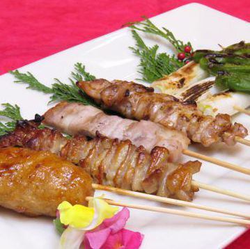 Assorted skewers (6 pieces)