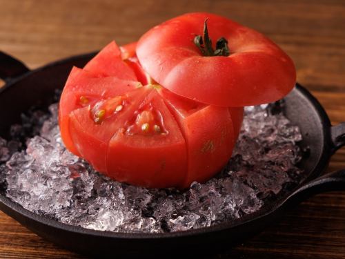 Frozen whole chilled tomatoes