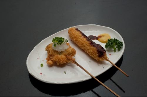 鱼子炸串/昆布