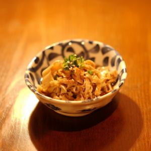 ハラミかわポン酢