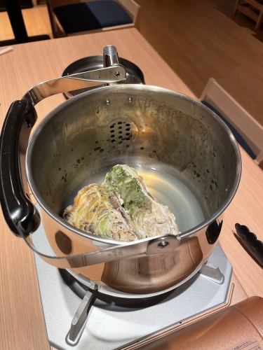 能登牡蠣 鍋蒸 4只