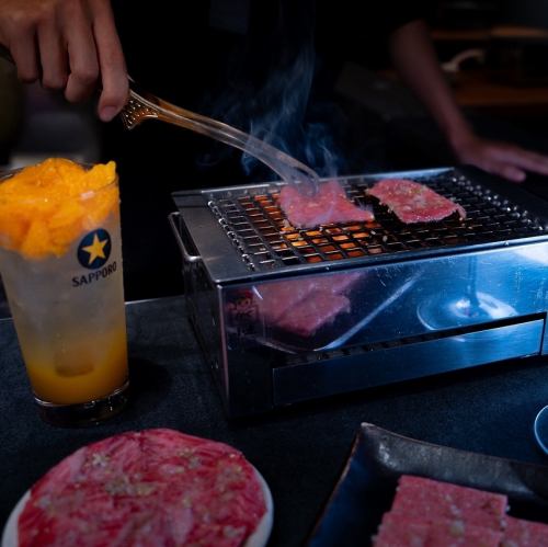 1番人気【必殺｛お肉おまかせコース｝】名物「エロたん」や厳選黒毛和牛を含む豪華内容で6000円！お得！