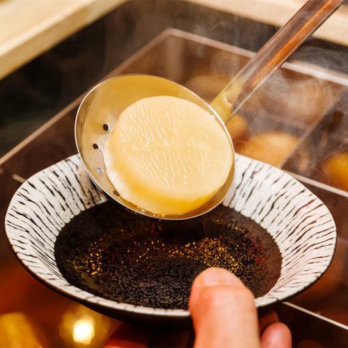 [Old nostalgic flavor♪] Kanto-style oden from 100 yen (tax included), all 9 types of delicious oden will warm your heart and body!