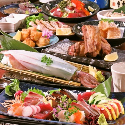 The course is OK for 2 people ★ The all-you-can-drink course packed with the "deliciousness" of Kyushu starts at 3000 yen