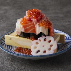 厳選鮮魚のこぼれ寿司