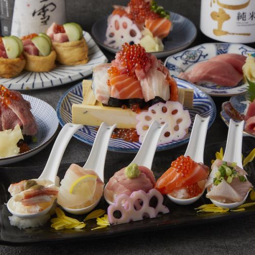 鮮度抜群の海鮮・魚串などが自慢の個室居酒屋♪本八幡駅徒歩30秒のアクセス◎宴会・飲み会に◎