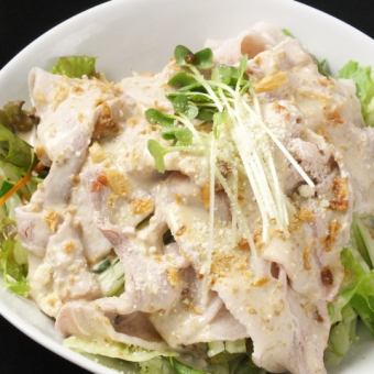 豚しゃぶサラダ/山芋の梅肉サラダ