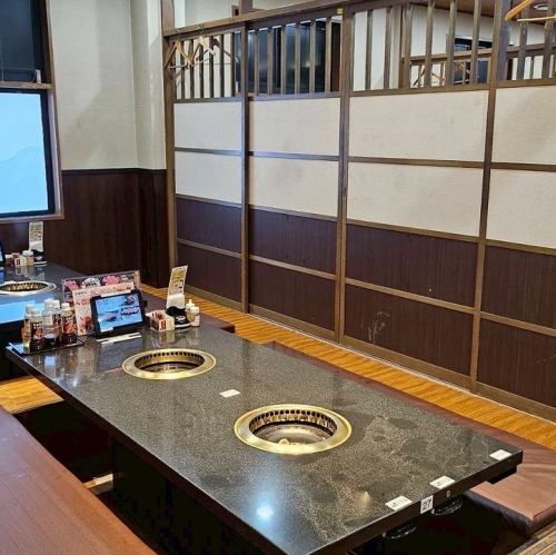 お子様連れでも安心のお座敷席もご用意しています!大人数のお食事にも安心の広いお席です♪