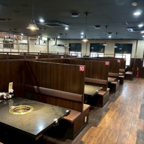広々とし多店内でゆっくりと焼肉をお楽しみいただけます♪