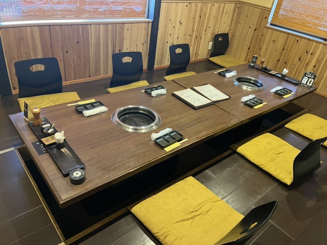 広い席のご用意もあるためご家族でゆったりご利用できます。