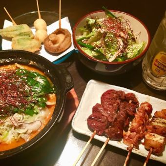 [For welcome/farewell parties and girls' gatherings!] Weekdays only 8-course course with all-you-can-drink for 2 hours! 4,400 yen (tax included)
