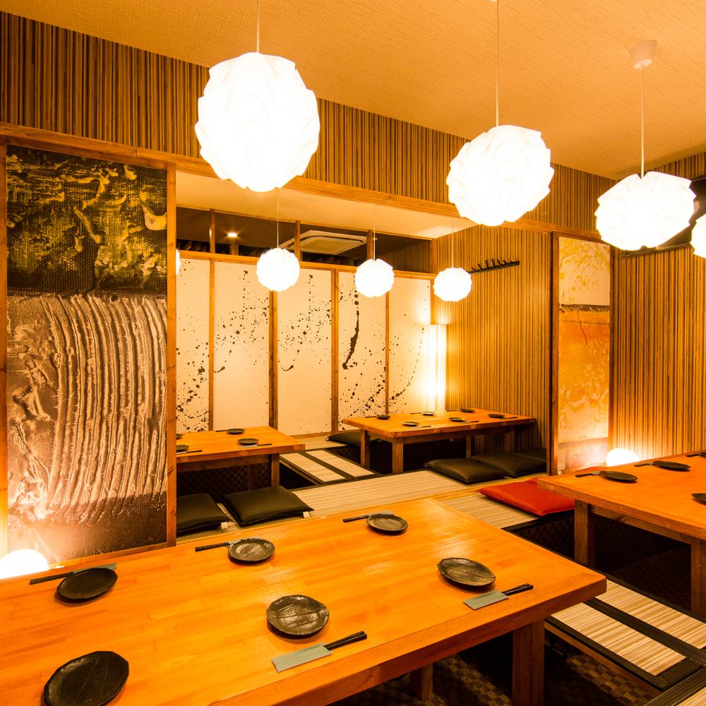 落ち着いた和空間は最大220名までの宴会可能!忘年会予約受付中