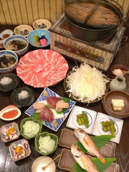 Recommended for Entertainment Courses with Pig Shabu (Photos are an example)