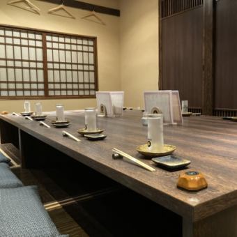 Dinner [Private room guaranteed!] Private banquet hall for 12 people ~ Can be reserved for up to 26 people! Nigiri, tempura, and sake appetizer course 3,500 yen